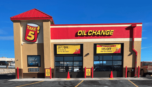 Take 5 Oil Change, Aiken MSA, South Carolina